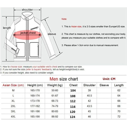 Men’s Warm Vest Jacket – Stylish, Comfortable & Functional