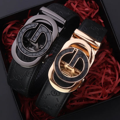 Luxury Designer Belt – Unisex Canvas & Leather Strap for Men & Women Gucci