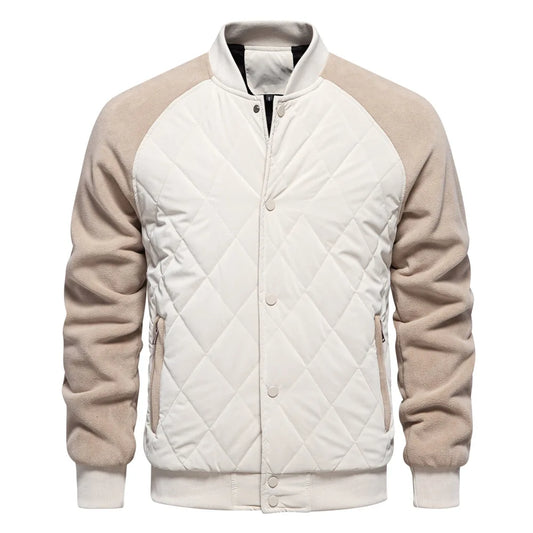 Men’s Autumn Fleece-Padded Jacket – Warm, Stylish & Versatile