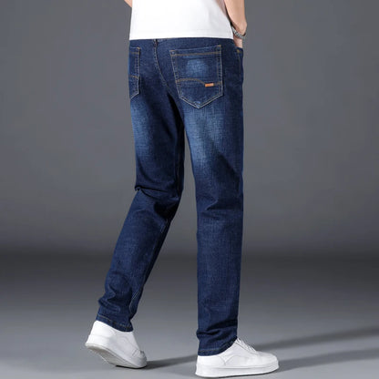 Classic Men's Loose Straight Jeans – Timeless, Comfortable & Versatile