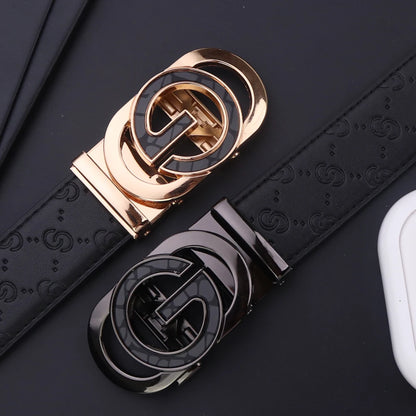 Luxury Designer Belt – Unisex Canvas & Leather Strap for Men & Women Gucci