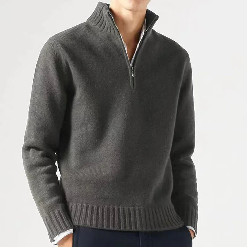 Men’s Zipper Jumper – Elegant, Trendy & Comfortable