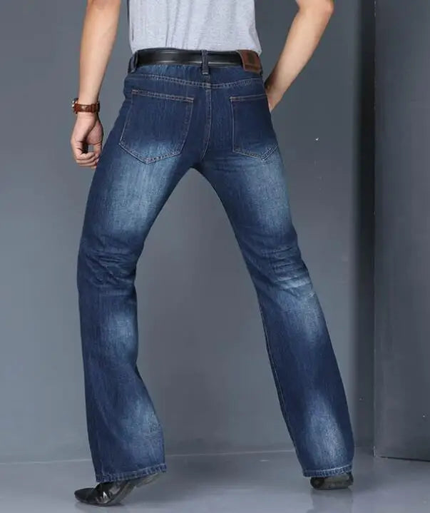 Men's Flared Jeans Street Pants Reton Wide Leg Pants