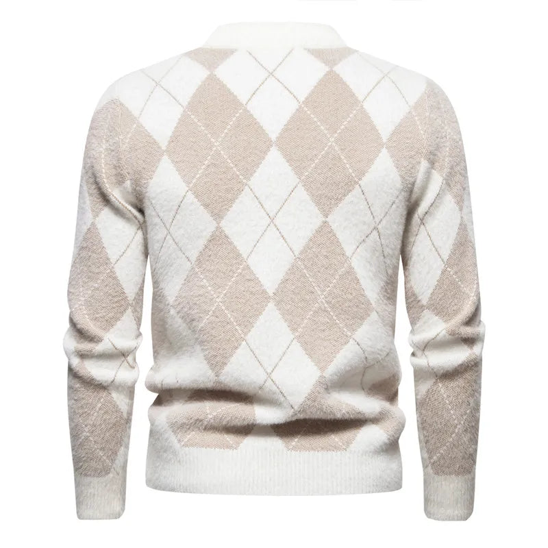 Men’s High-Quality Imitation Mink Sweater – Ultra-Soft, Warm & Stylish